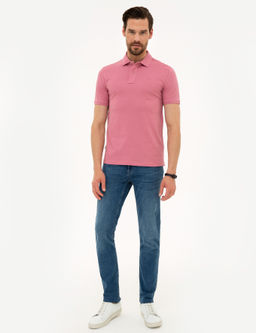 G_l Kurusu Slim Fit Polo Yaka Basic Ti__rt