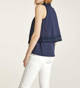 Топ и жилет, синие - Heine фото 4