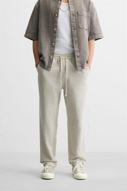 COTTON - LINEN TROUSERS - Zara фото 29