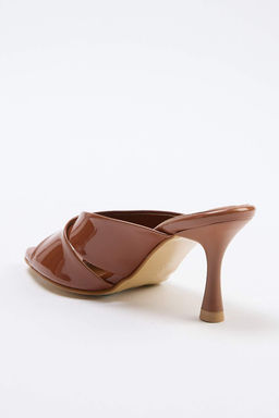 Kiremit Kad?n Topuklu Terlik TAKSS26TO00065