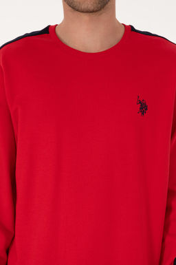 Erkek K_rm_z_ Pijama Tak_m_ Sepette S_rpriz _ndirim - U.s. polo assn фото 6