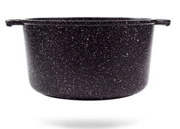 Кастрюля 4 литра, черная - Ярославна фото 5