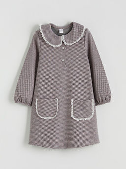 Bebe Yaka K?z Bebek Elbise