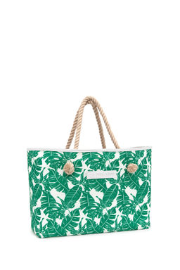 U. S. Polo Assn / Женская зеленая пляжная сумка - U.s. polo assn фото 2