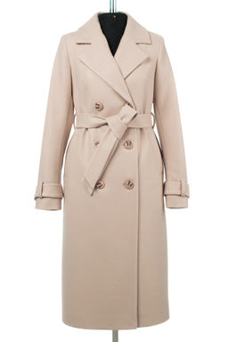 01-10880 Пальто женское демисезонное (пояс)