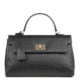 D-23105 black, Женская кожаная сумка. Barcelo Biagi