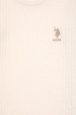 K_z _ocuk Bej Pijama Tak_m_ Sepette S_rpriz _ndirim - U.s. polo assn фото 7