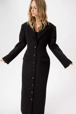 Пальто Pirs 6414-Р черный  фото 6