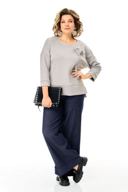 Костюм Michel Chic 1464 оловянный, джинс