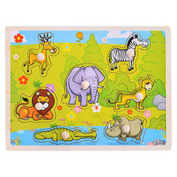 Пазл-вкладыш Саванна