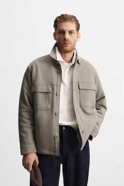 COMFORT PADDED OVERSHIRT - Zara фото 20