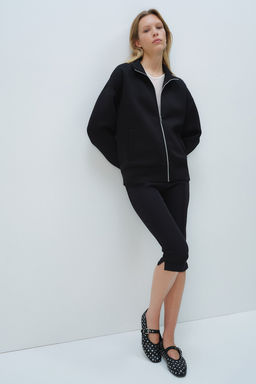Cardigan efecto neopreno con cremallera - H&m фото 3