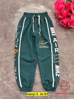 Детские брюки однотоные