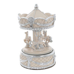 Фигурка декоративная "Карусель" (муз, движ), L10,5 W10,5 H17 см