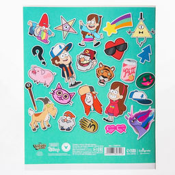 Тетрадь 48 листов в клетку, картонная обложка Лучшие друзья, Гравити Фолз - Disney фото 3