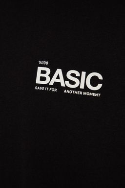 TRENDYOL MAN Gri Oversize Bisiklet Yaka Slogan Orme T-Shirt TMNSS23TS00263 - Trendyolmilla фото 12