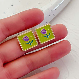 Серьги на гвоздиках арт. 13 4098 (id 279906)