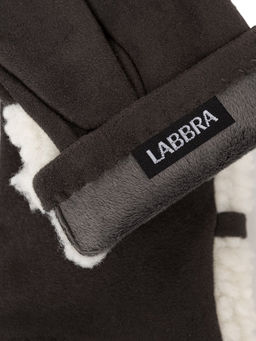 Перчатки жен флис LB-CP-144 grey