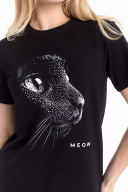 Футболка М325355Па черный - Елена фото 2