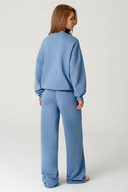Арт. 2-540 Костюм женский с брюками 44-50 (4 шт) Цвет:Голубой - Калинка фото 23