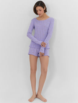 КОМПЛЕКТ ЖЕНСКИЙ (ДЖЕМПЕР, ШОРТЫ) - Mark formelle фото 7