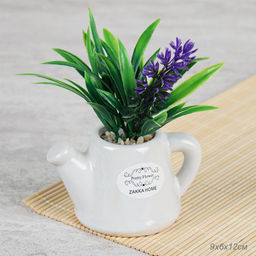 Цветочная композиция Лаванда 12 см / CW414-9 /уп 12/192/лейка