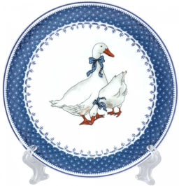 Салатник ГУСИ 16,5 см (6/48) арт.LFW65/6/K1816 /МФК/  фото 6