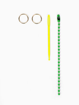 Цена за 2 шт. Брелок из фетра «Ананас», набор для творчества