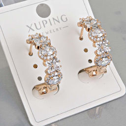 XUPING Серьги с замком кольцо арт. 18 0360 (id 274241)