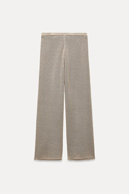 KNIT TROUSERS WITH TURN-UP HEMS - Zara фото 12