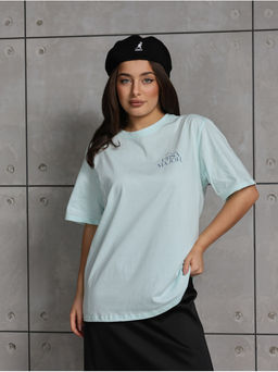 Футболка "Марго" Голубой Женская