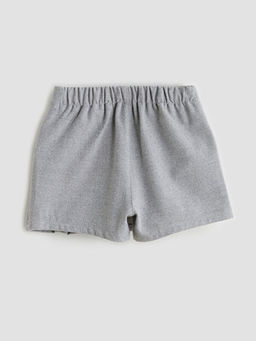 Beli Lastikli Pileli K?z ?ocuk ?ort Etek