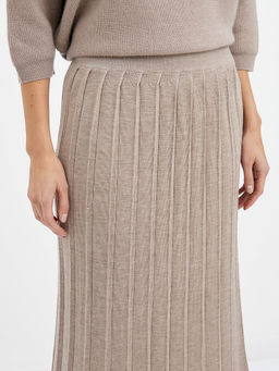 юбка плиссированная из шерсти - Glenfield фото 4