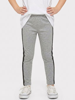 Бриджи (лосины) с лампасом UD 3728 серый - Mini maxi фото 2