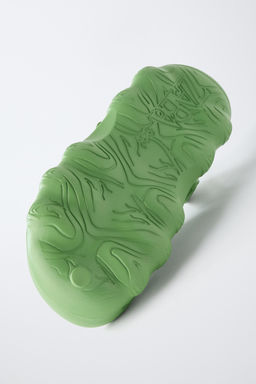 ZUECO DEPORTIVO ENGOMADO / Verde - Zara фото 7