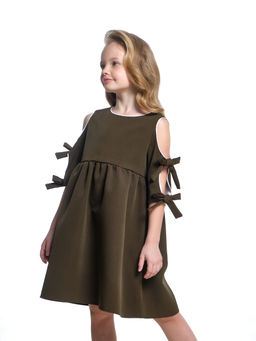 Платье UD 7479 хаки - Mini maxi фото 3