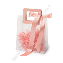 Пакет подарочный 16*18,6*8 см (12 шт) SF-8122, розовый - Больше подарков фото 2