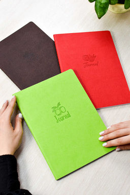 Записная книжка, А5+, арт. 52903/ 15 ШАГРЕНЬ ЗЕЛЁНЫЙ С АРОМАТОМ ЯБЛОКО - Феникс+ фото 3