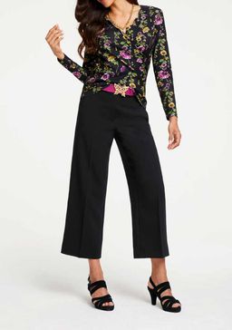 Блузка, черно-пестрая - Linea tesini фото 3