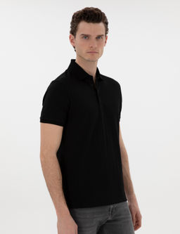 Siyah Slim Fit Ti__rt