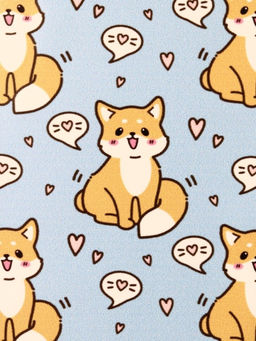 Обложка для паспорта Аниме Many fox, плотность 600 мкм