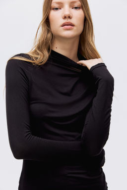 Top con cuello perkins - H&m фото 6