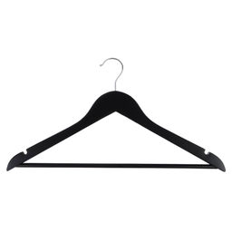 Набор вешалок 3 шт. VETTA 45 см, деревянные, черный хром арт. 455-056