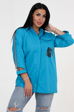 Рубашка женская 31837 - Натали фото 6