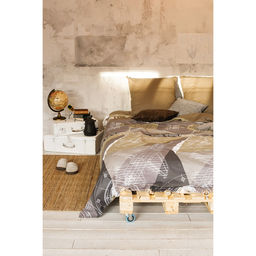 Постельное бельё 1.5-спальное Этель. Механика, бязь