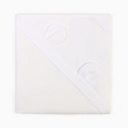 Детский вафельный уголок Экономь и Я 90х90 см, белый, 100% хлопок, 200 г/м2  фото 3