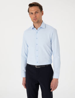 A__k Mavi Slim Fit Uzun Kollu Arm_rl_ G_mlek