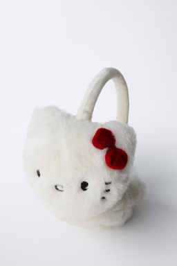 HELLO KITTY  SANRIO FAUX FUR EARMUFFS - Zara фото 3