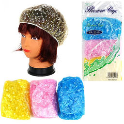 Шапочка для душа 3 штуки