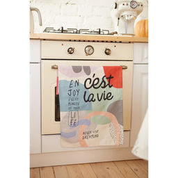 Полотенце Этель Се ля ви 40х73 см, 100% хлопок, саржа 190 г/м2  фото 2